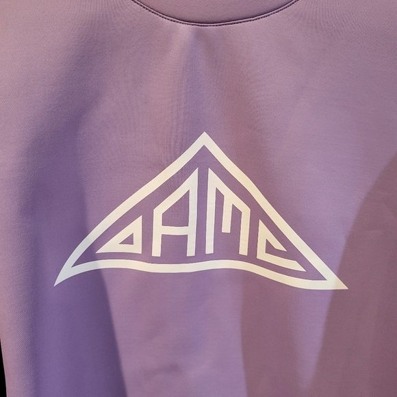 OAMC Pyramid Logo Lilac Sweatshirt - Picture 2 of 7